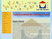 Tablet Screenshot of lardonenen.com.br